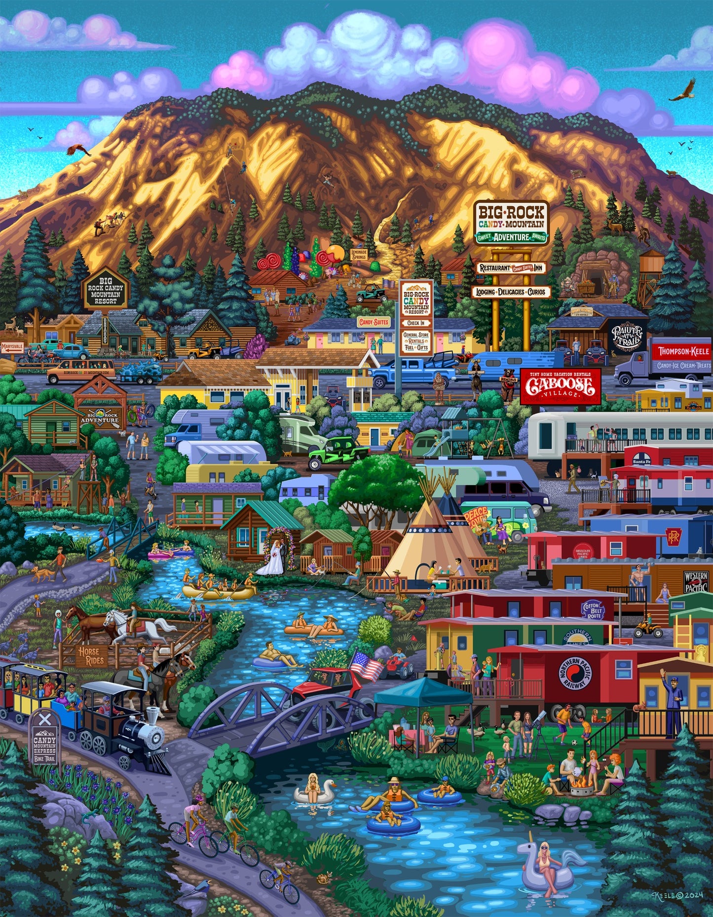 Big Rock Candy Mountain Puzzle