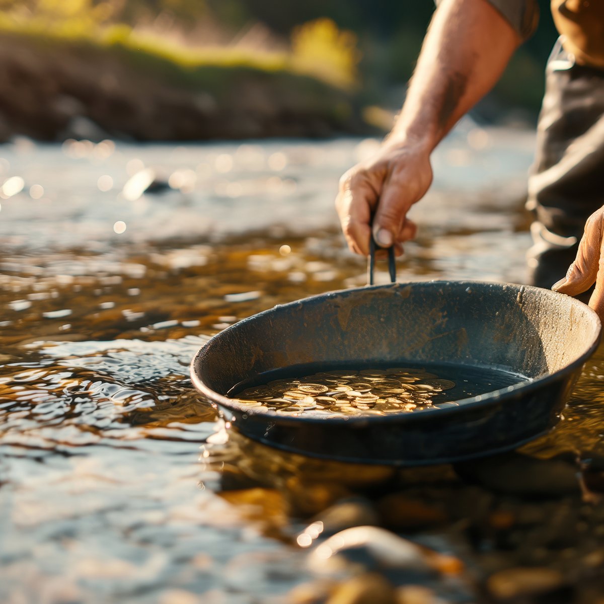 Big Rock Gold Panning Class