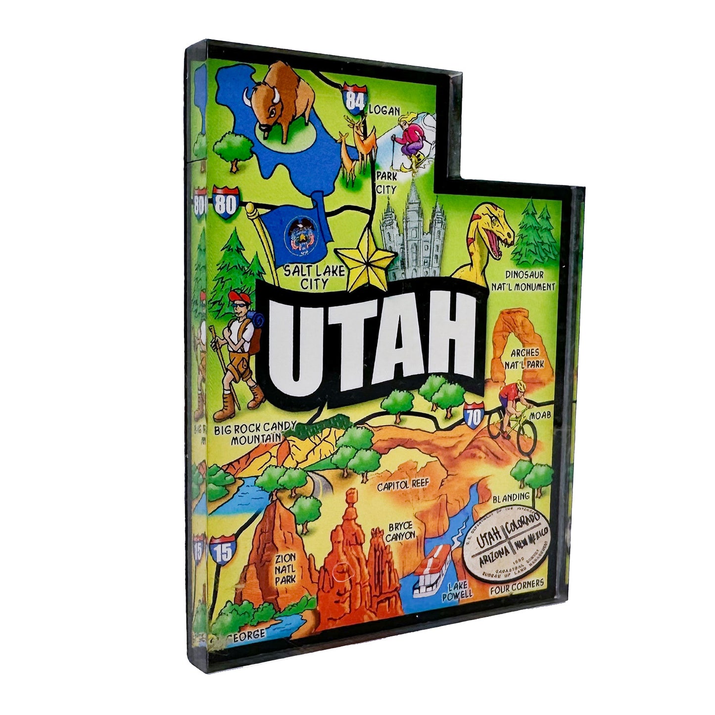 Utah Big Rock Candy Mountain Magnet