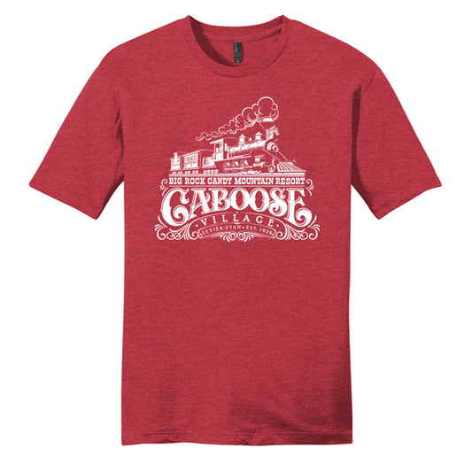 Caboose Village Shirt Red