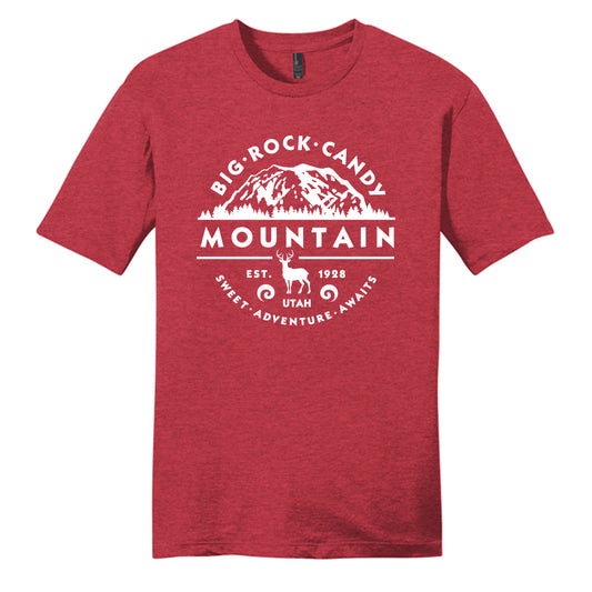 Big Rock Deer Shirt Red