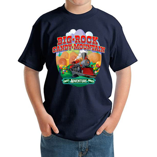 Child Big Rock Navy Train Shirt