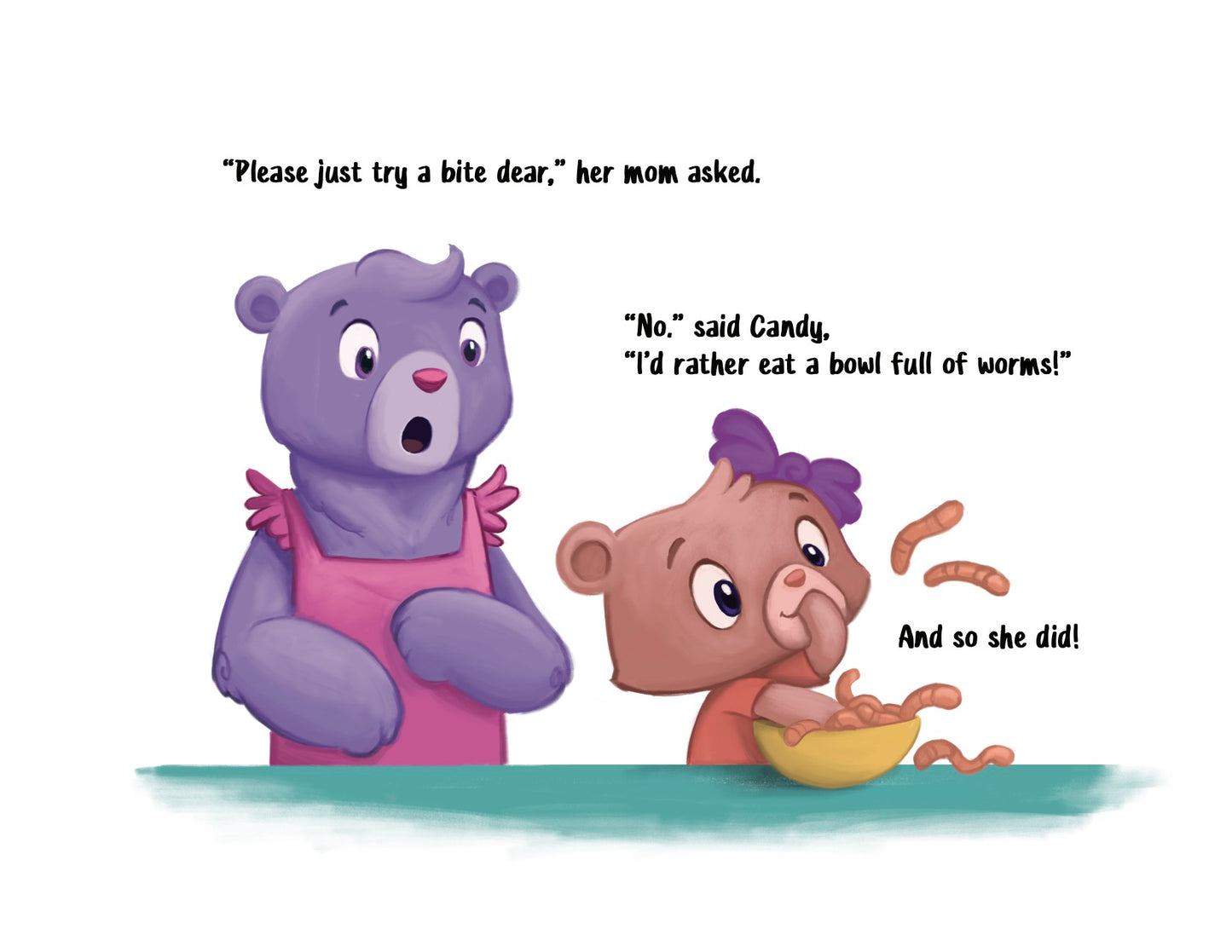Candy The Bear Hates Sweets!
