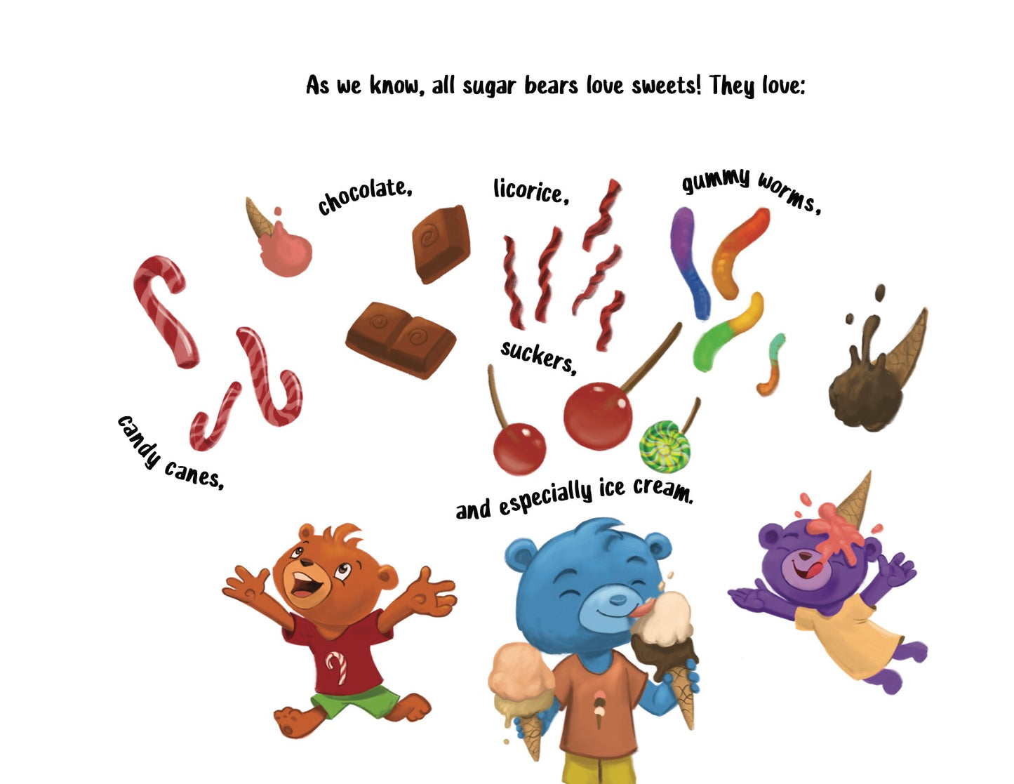 Candy The Bear Hates Sweets!