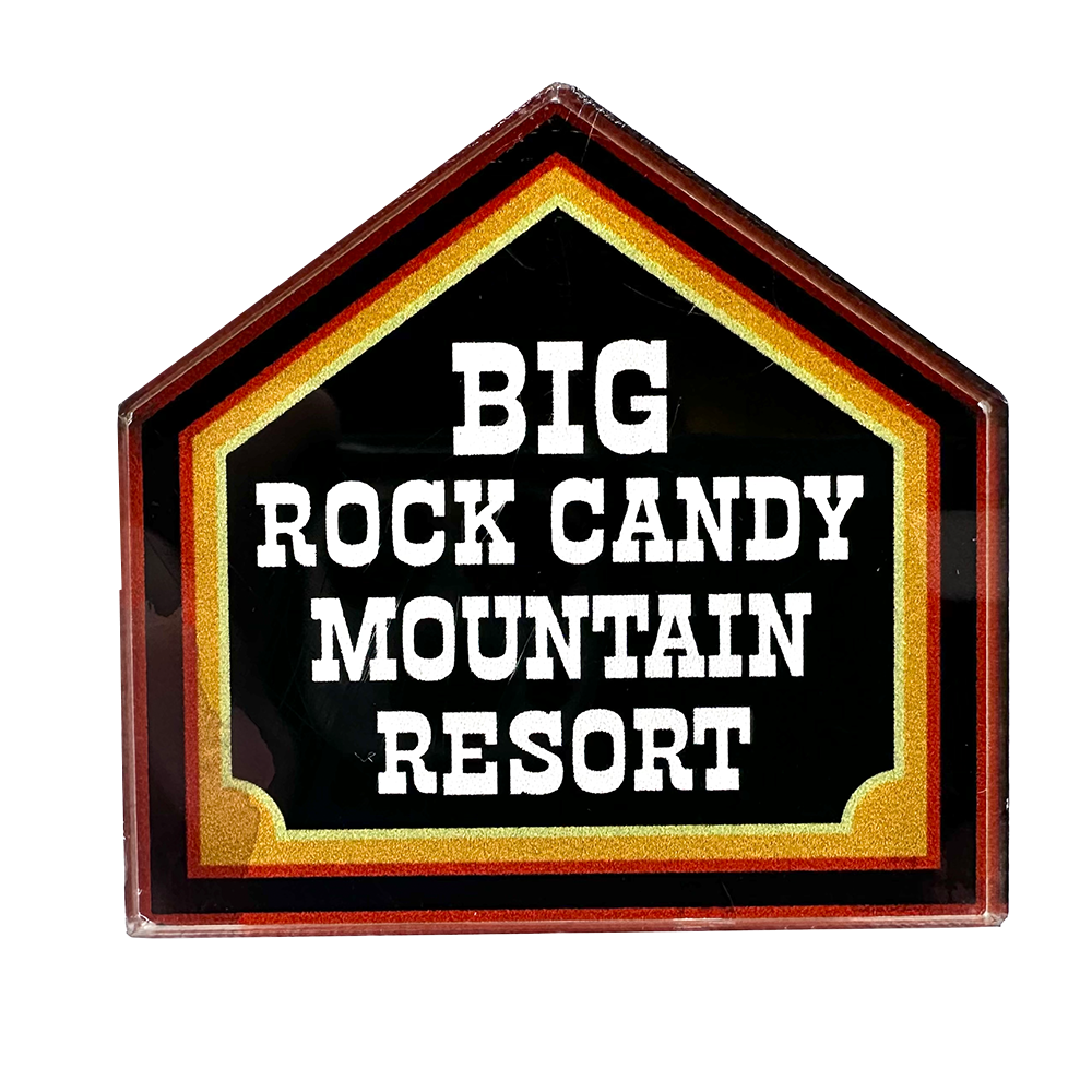 Big Rock Resort Sign Magnet