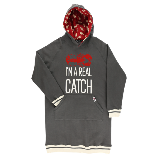 I'm a Real Catch Sleep Hoodie