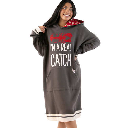 I'm a Real Catch Sleep Hoodie