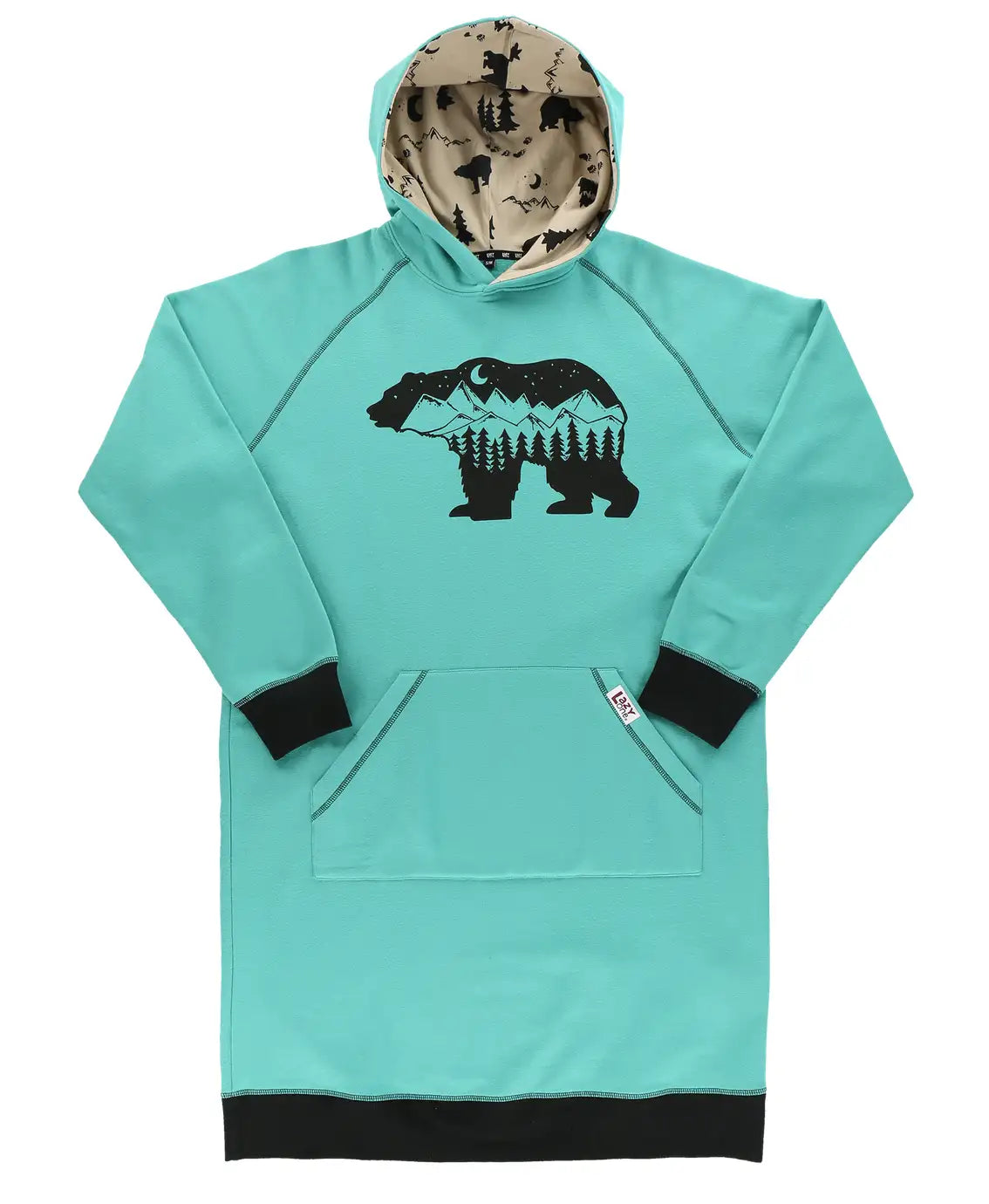 Mountain Bear Sleep Hoodie