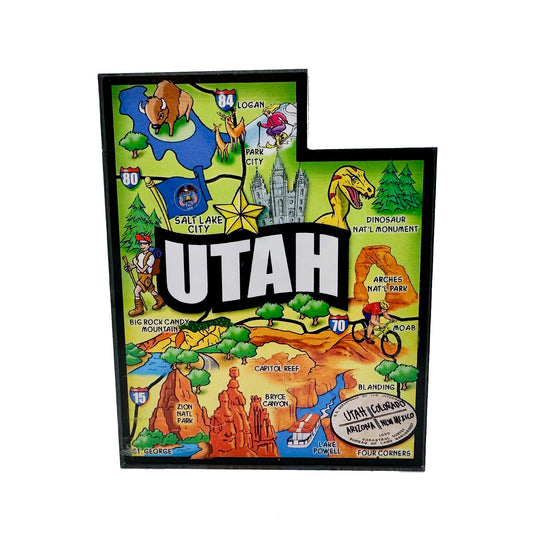 Utah Big Rock Candy Mountain Magnet